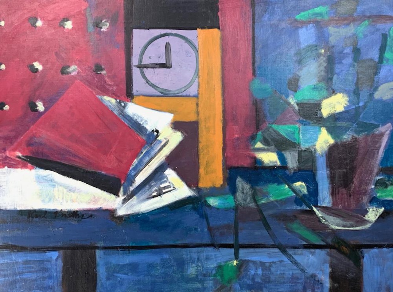 The Clock by Karl Knaths