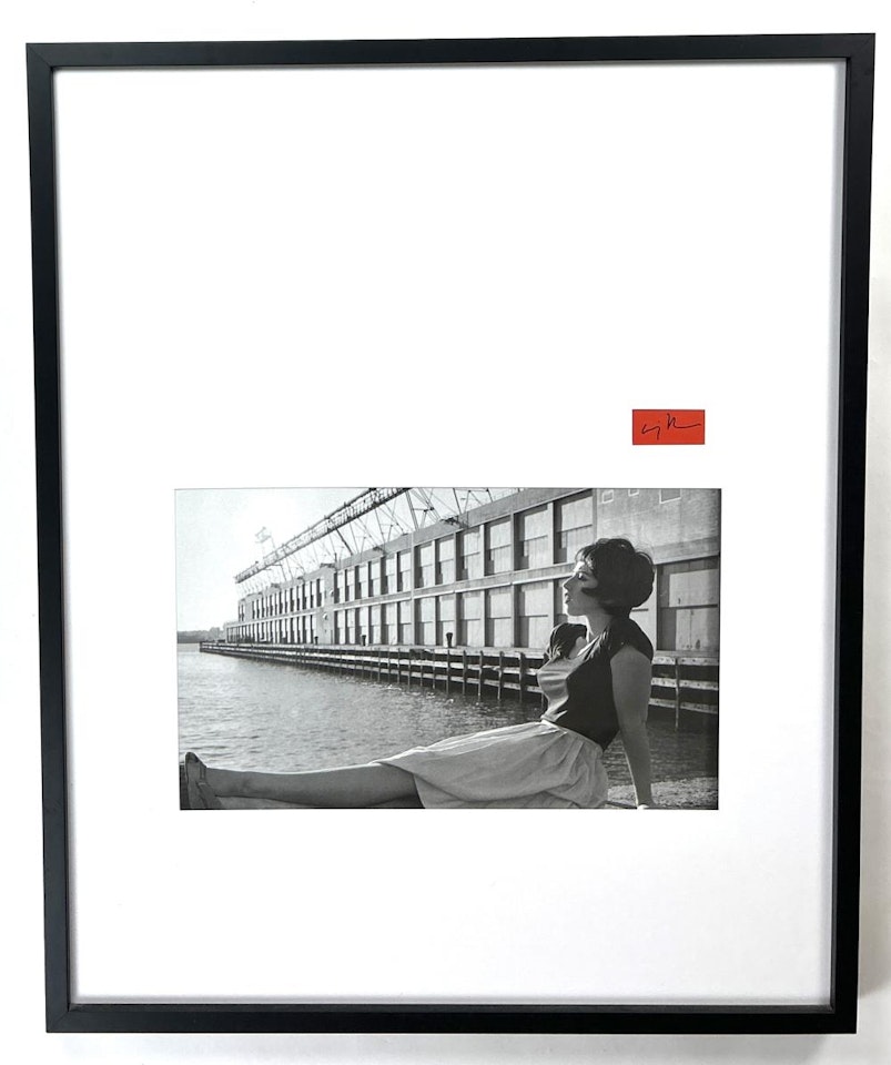 Woman at Pier by Cindy Sherman