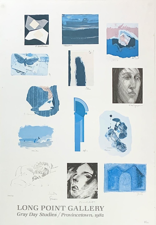 Long Point Gallery Exhibition Poster (Gray Day Studies) including 13 artists by Various Artists