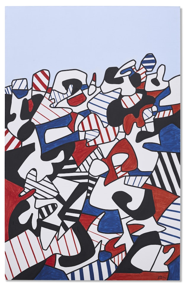 Paysage épisodique by Jean Dubuffet