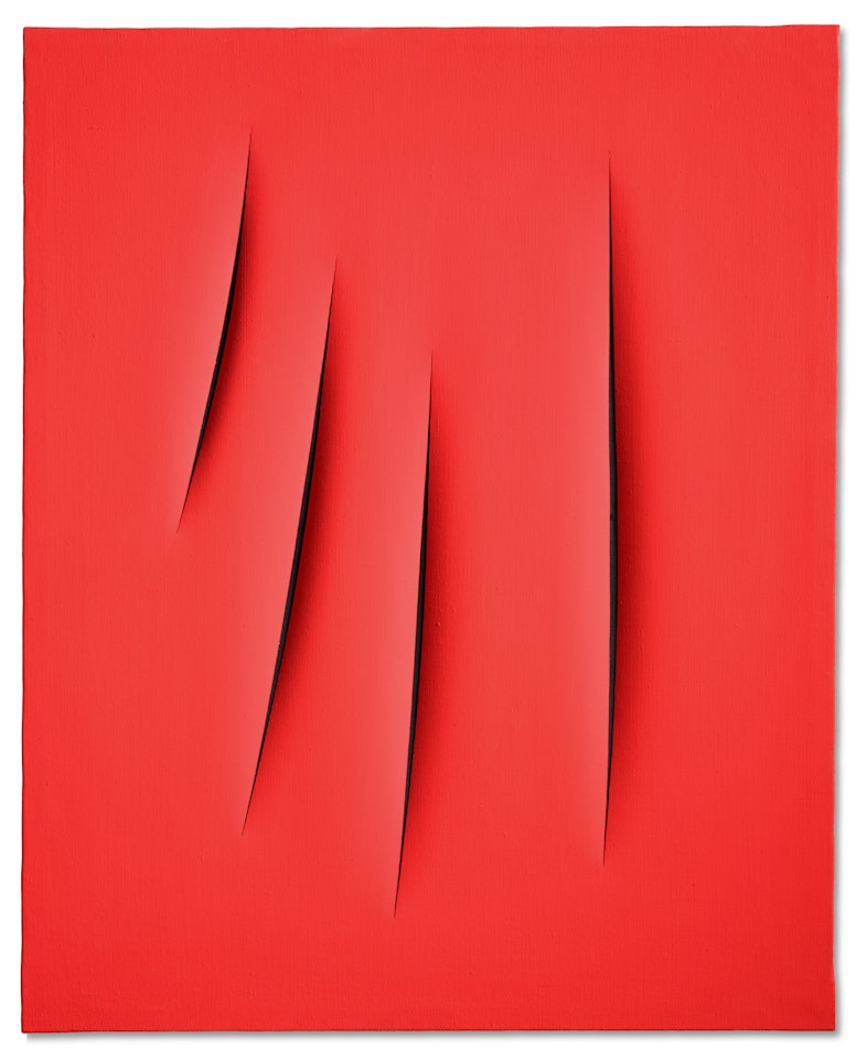 Concetto Spaziale, Attese by Lucio Fontana