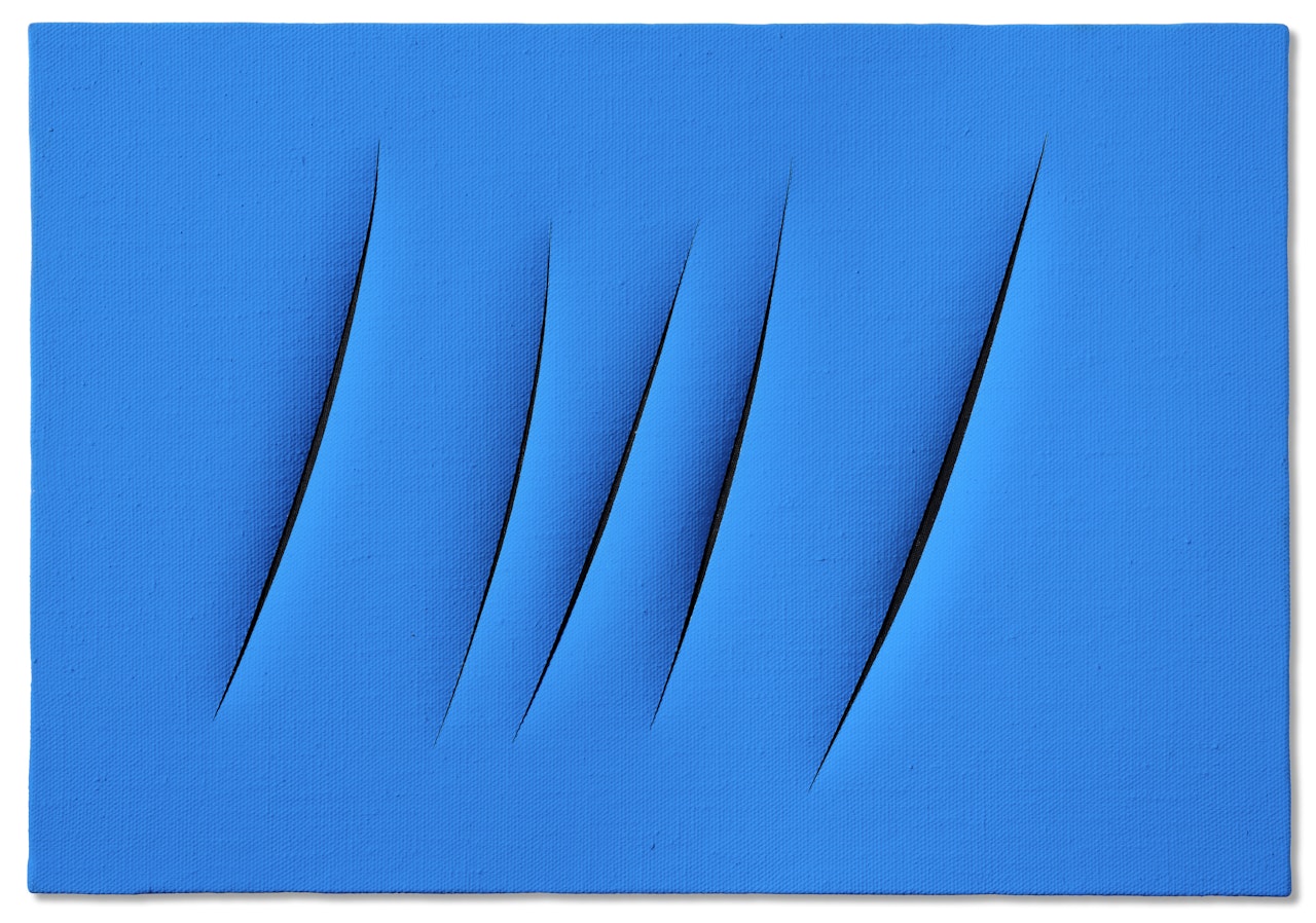 Concetto Spaziale, Attese by Lucio Fontana