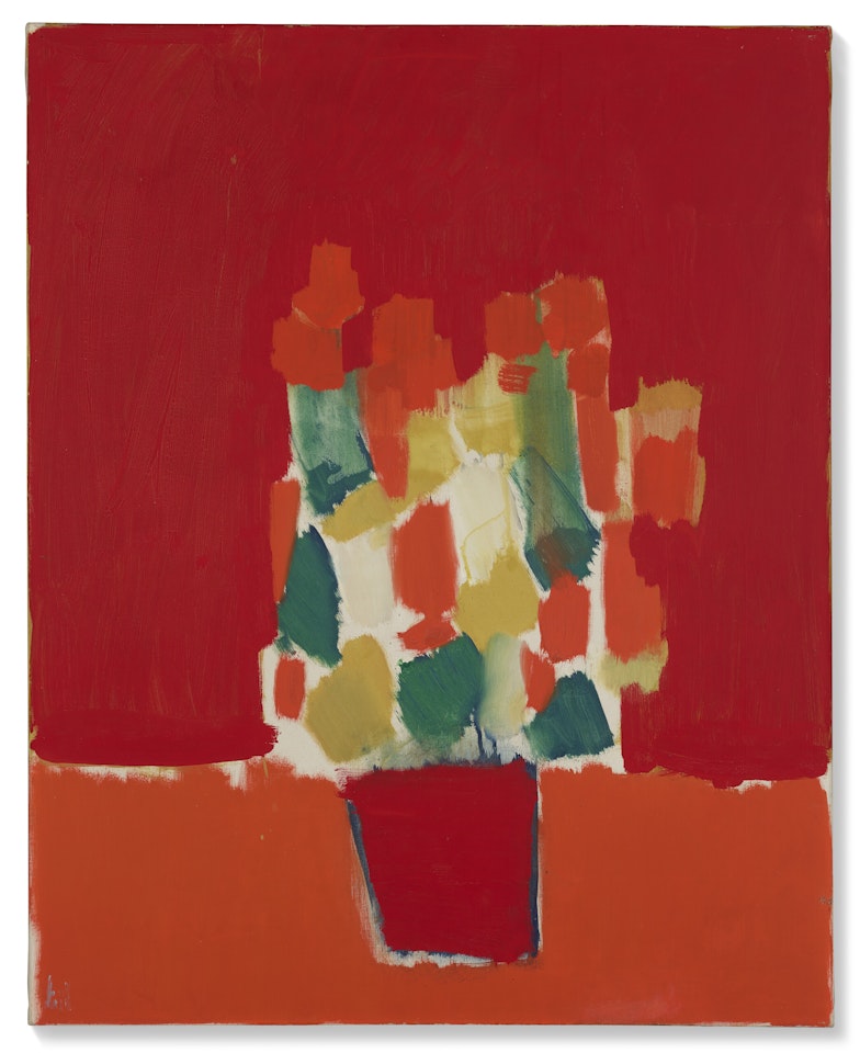 Fleurs rouges by Nicolas de Staël