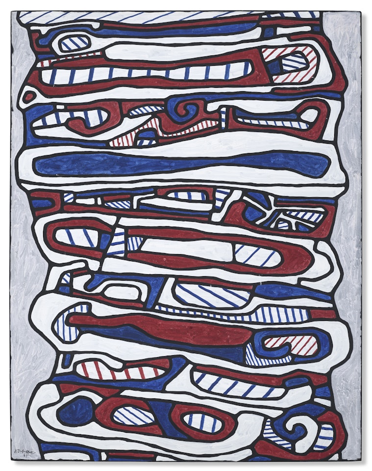 Escalier V by Jean Dubuffet