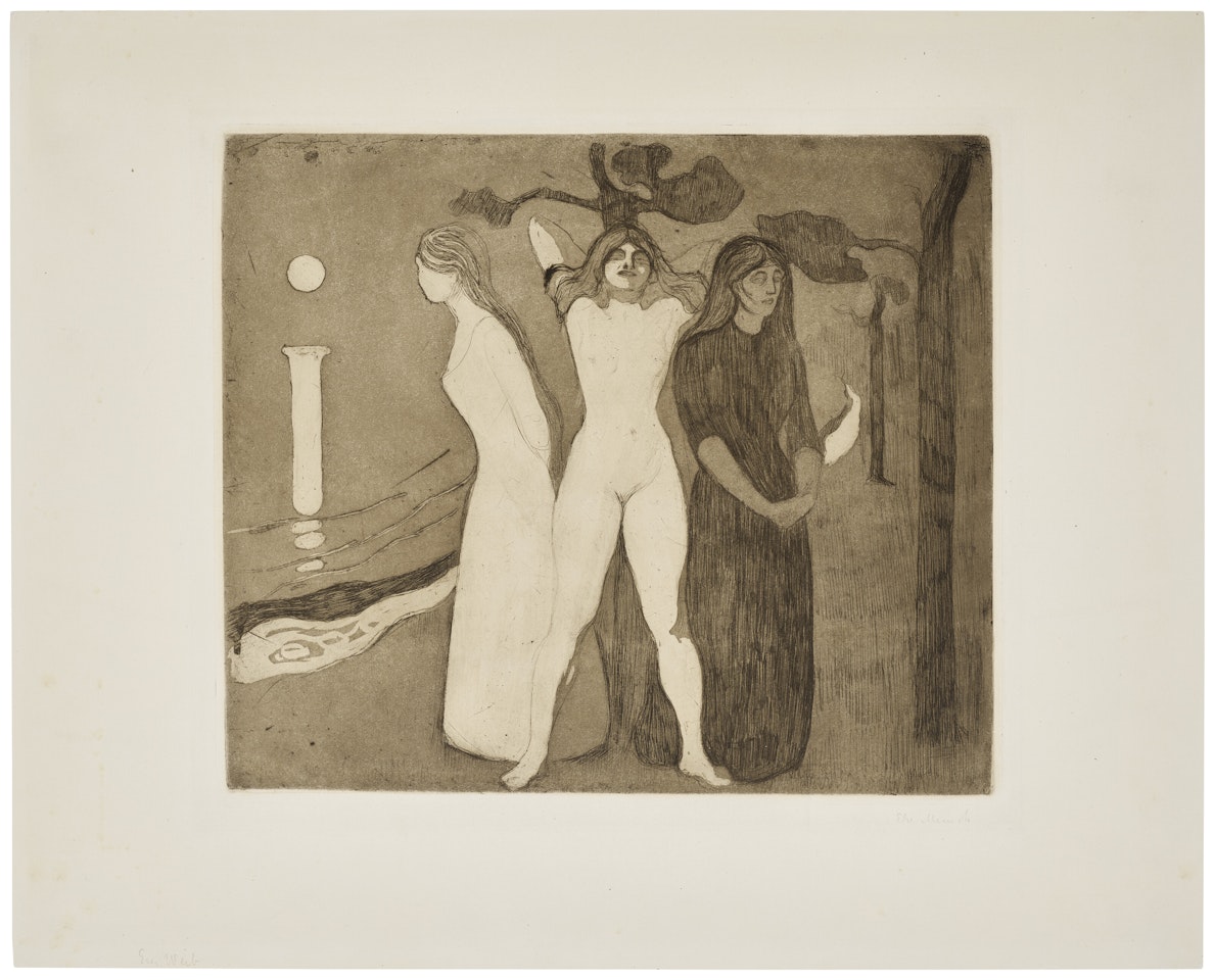Das Weib II (The Woman II) by Edvard Munch