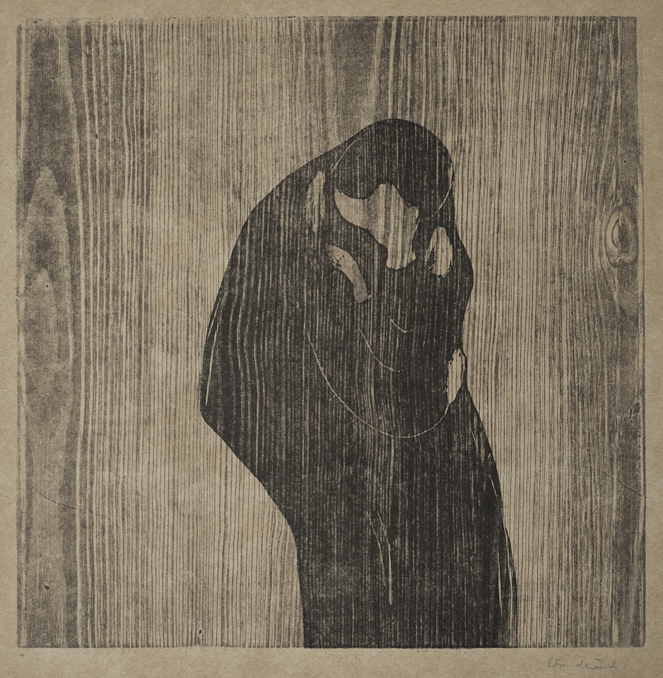 Der Kuss IV (The Kiss IV) by Edvard Munch