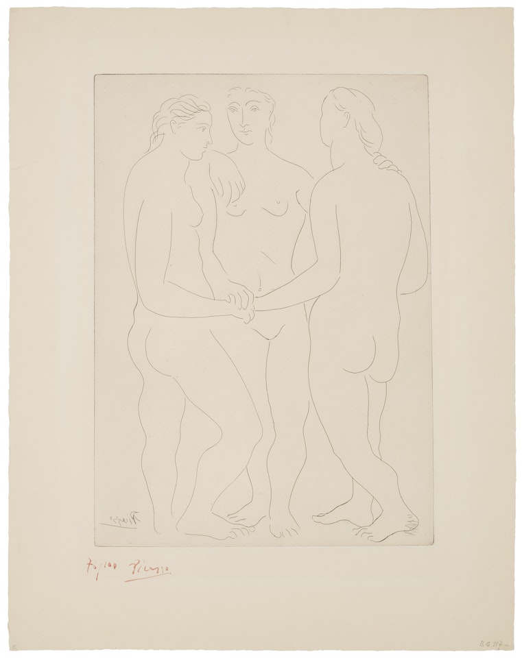 Les trois amies by Pablo Picasso