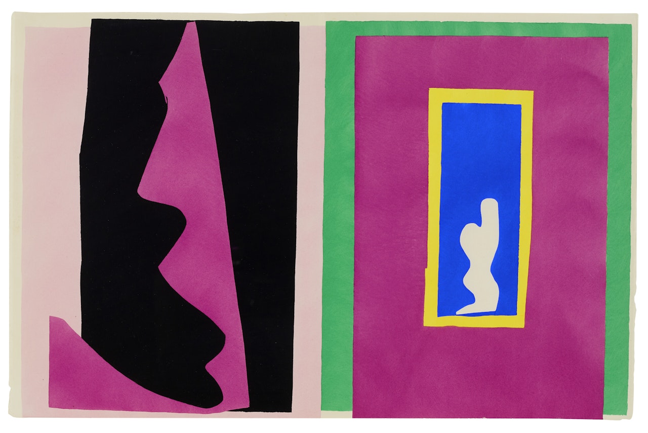 Le destin, from Jazz by Henri Matisse