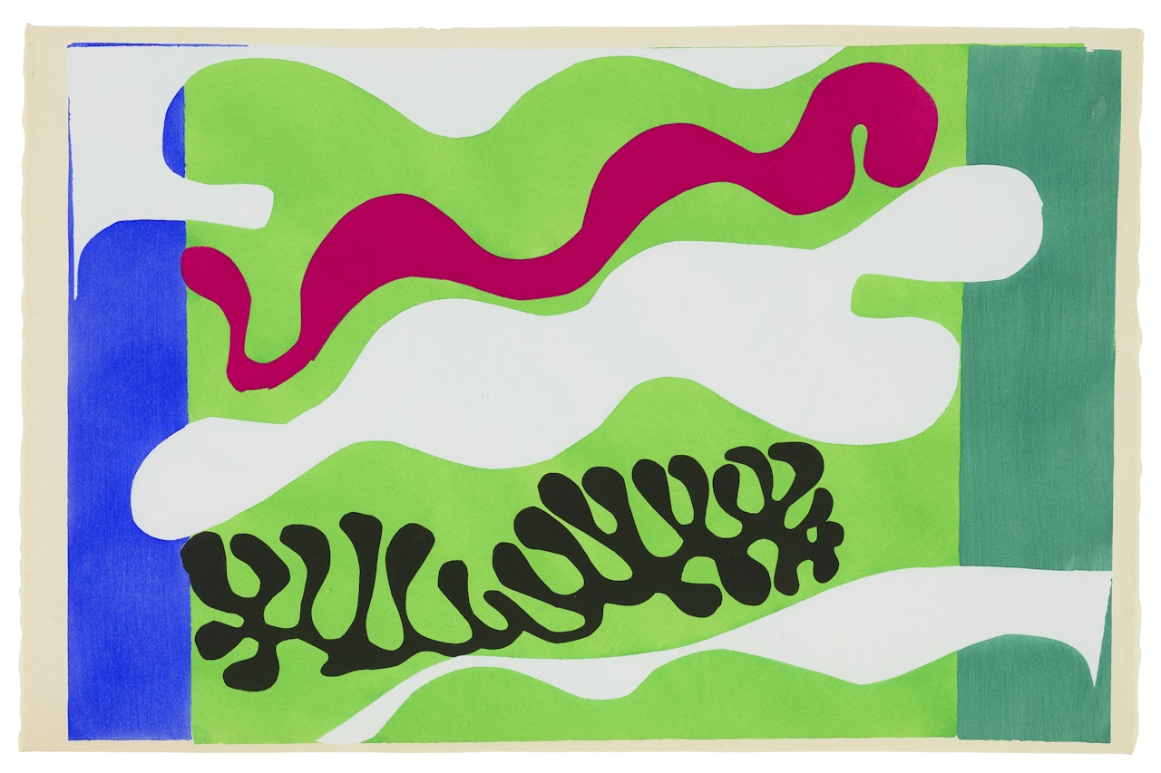 Le lagon, from Jazz by Henri Matisse