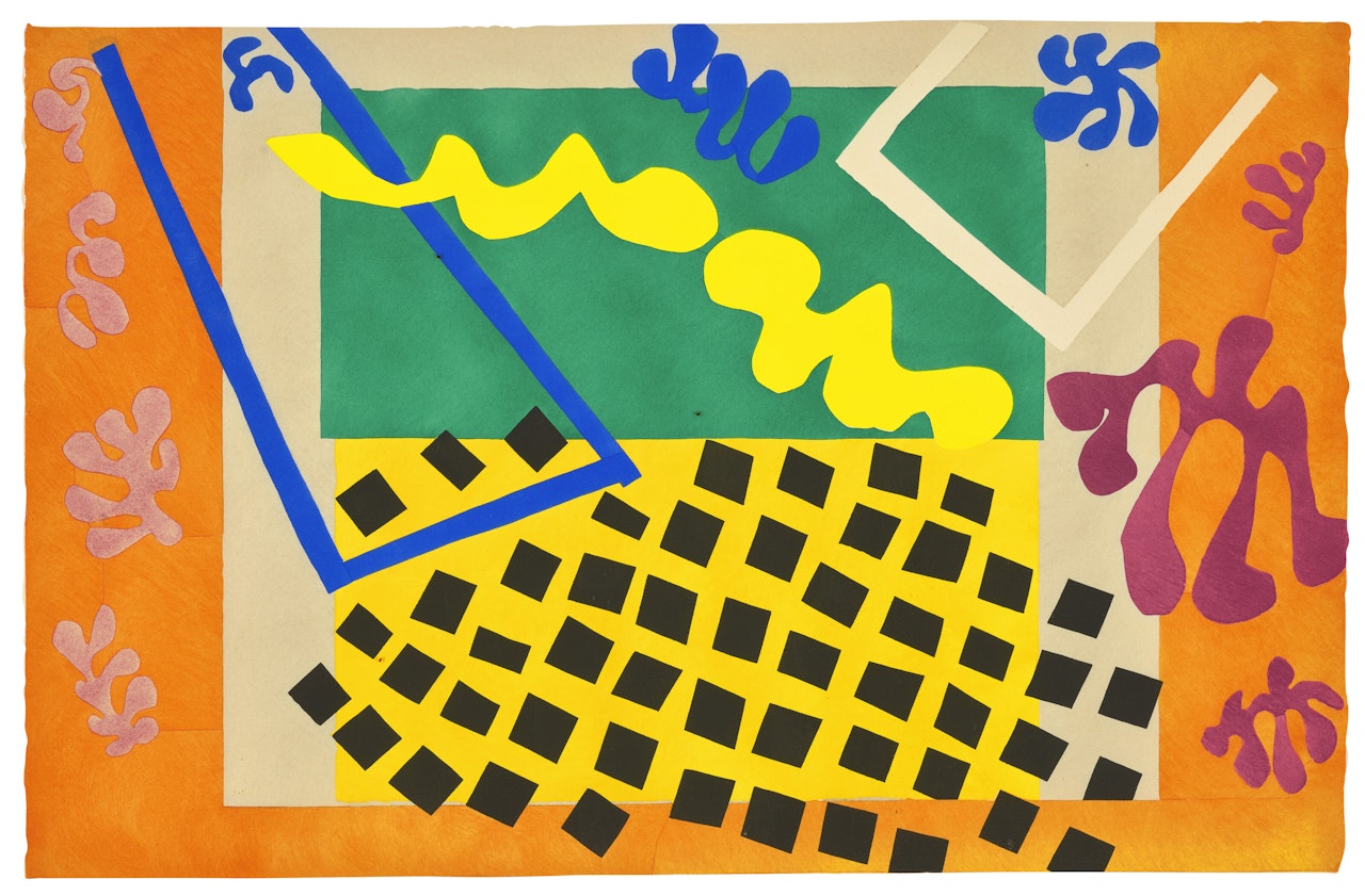 Les codomas, from Jazz by Henri Matisse