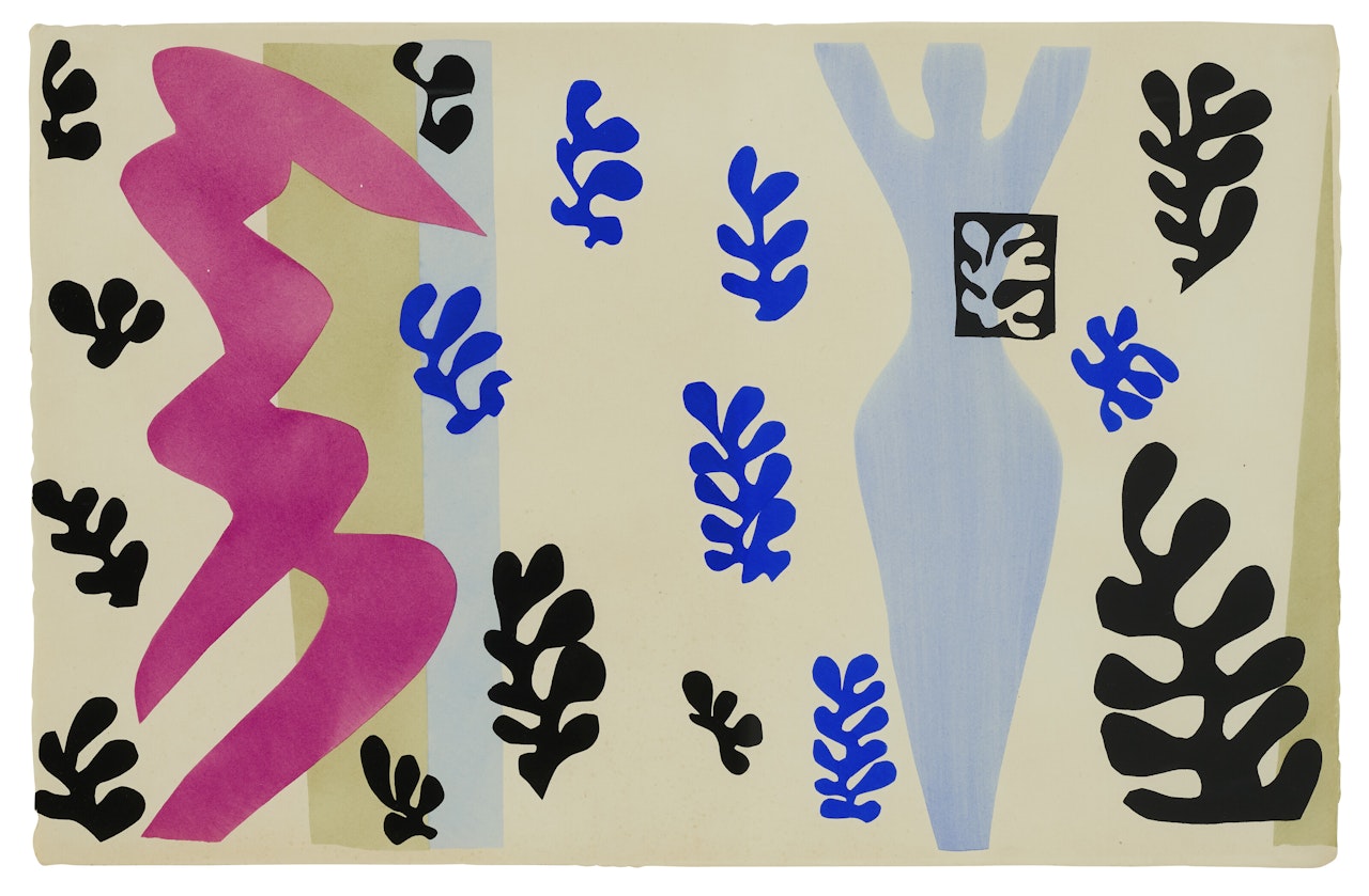 Le lanceur de couteaux, from Jazz by Henri Matisse