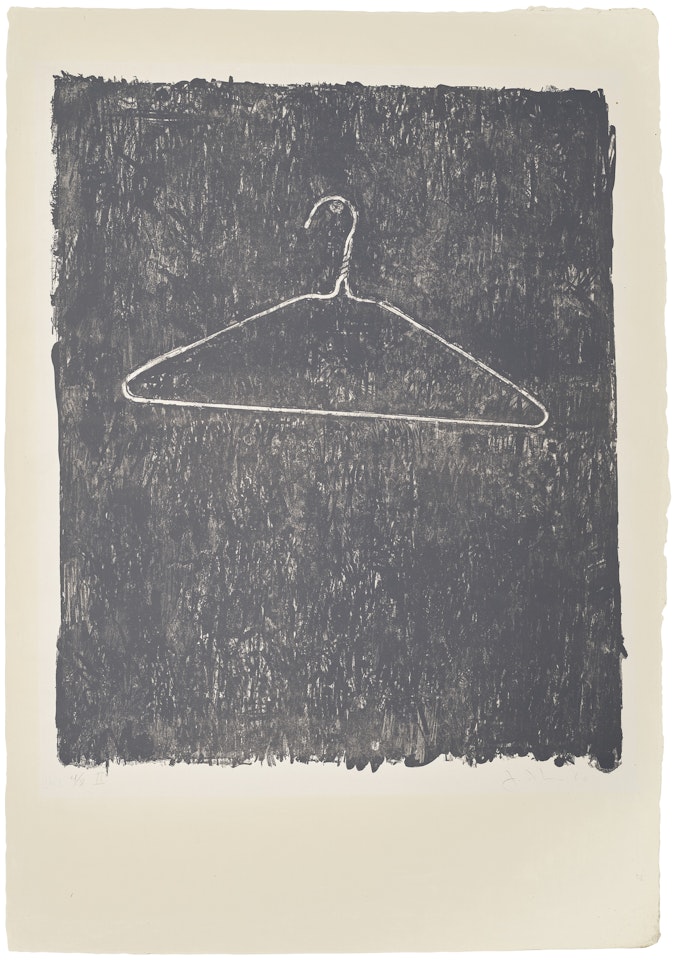Coat Hanger II by Jasper Johns