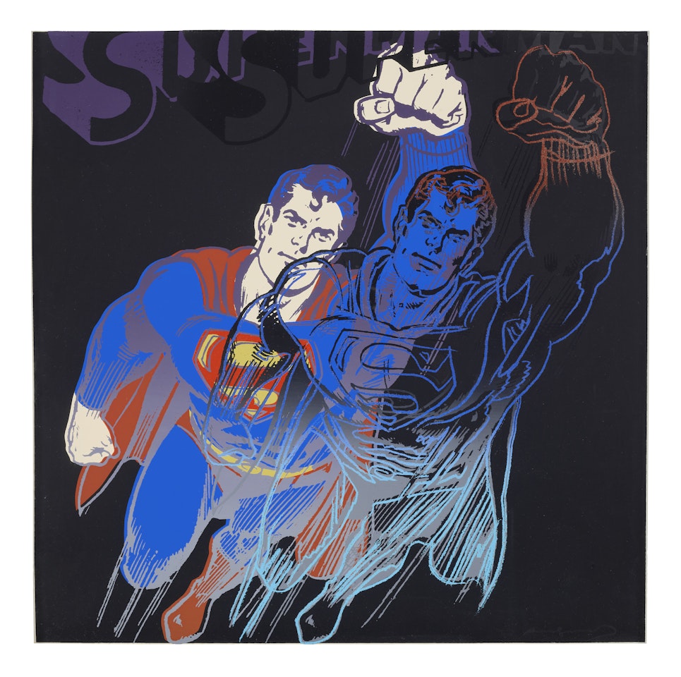 Superman, from Myths by Andy Warhol