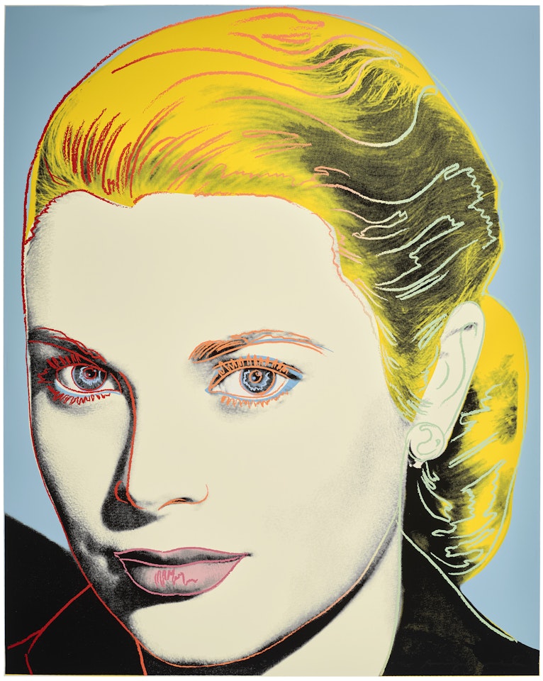 Grace Kelly by Andy Warhol