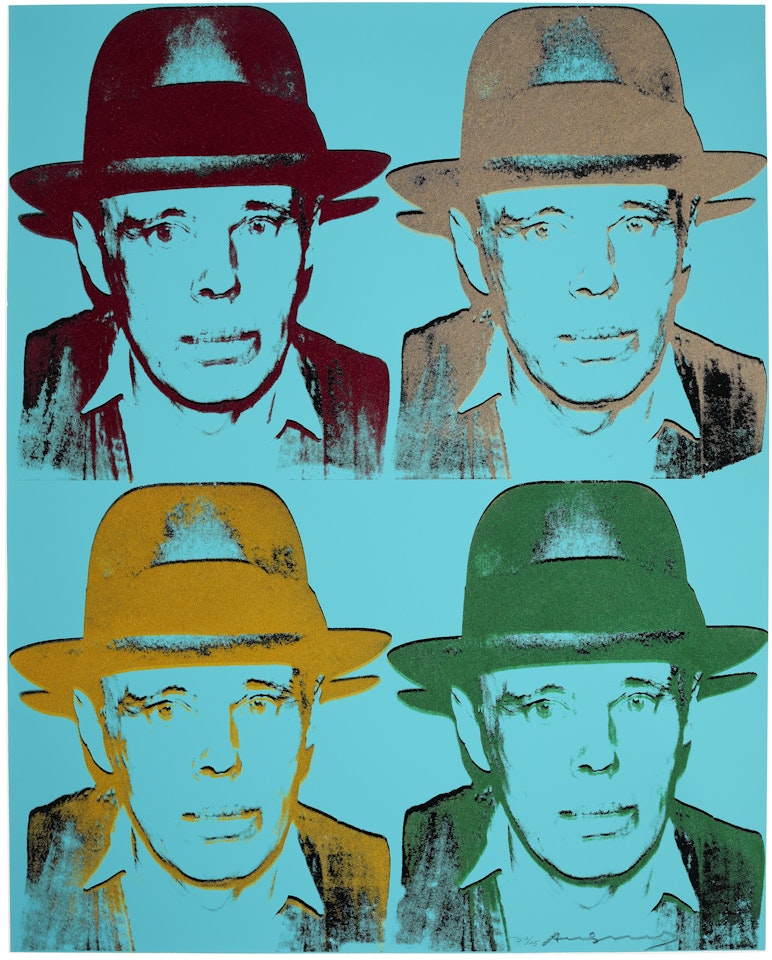 Joseph Beuys by Andy Warhol