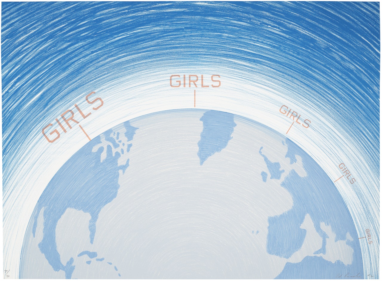 Girls, from World Series by Ed Ruscha