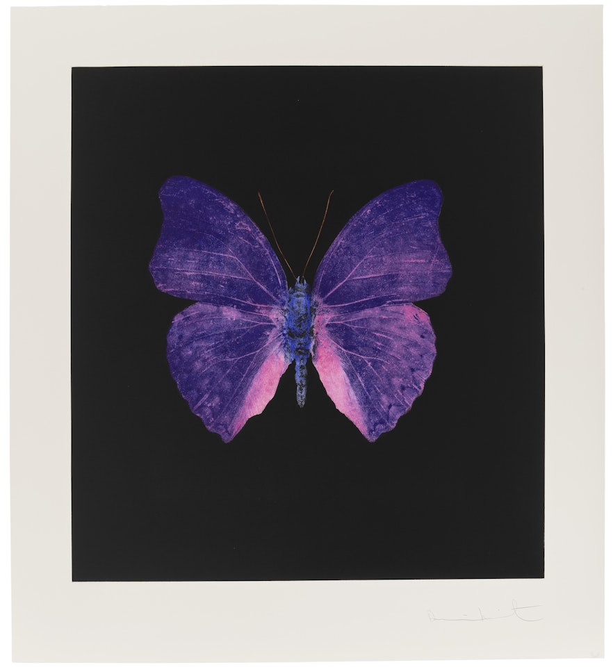 The Souls on Jacob"s Ladder Take Their Flight : One Print by Damien Hirst