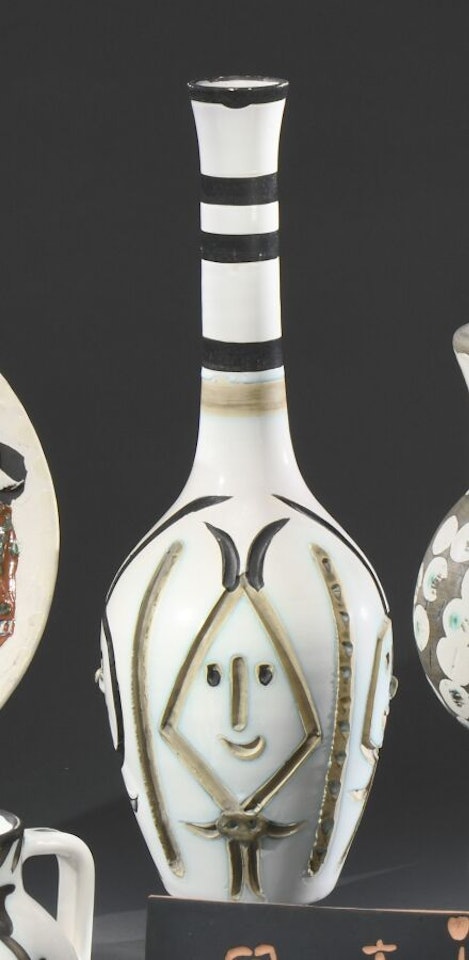 Engraved bottle by Pablo Picasso