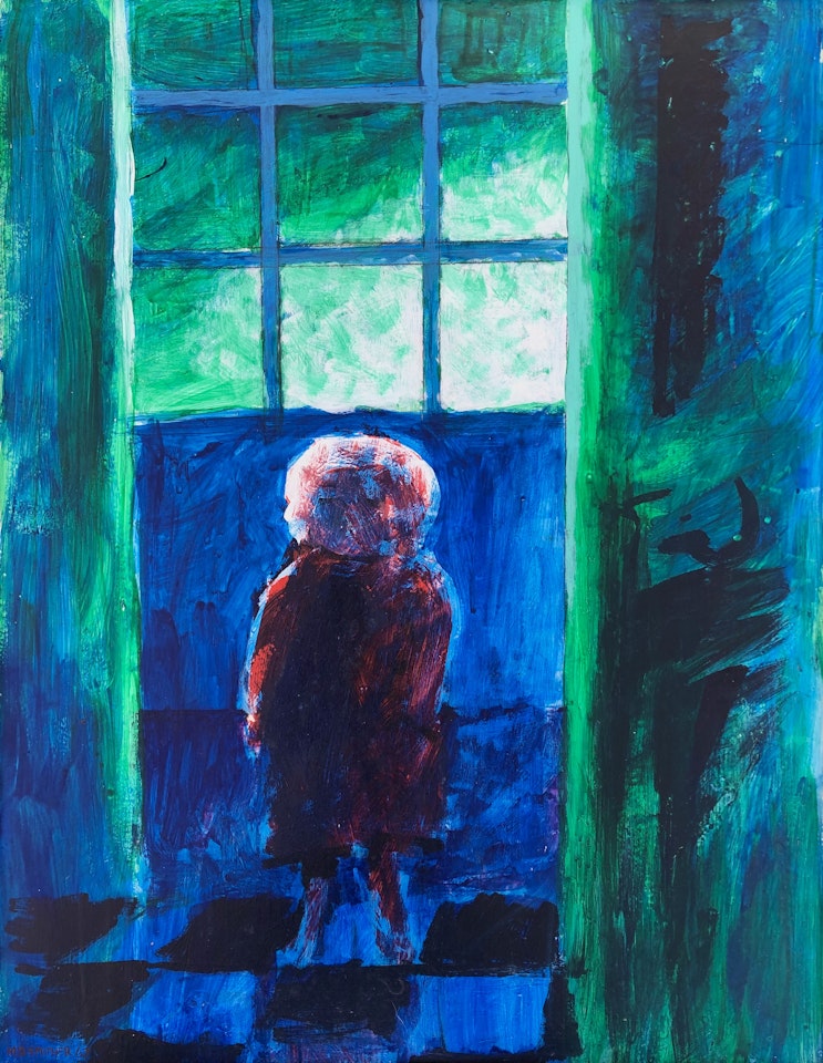 Sarah at the Door by Michael Smither