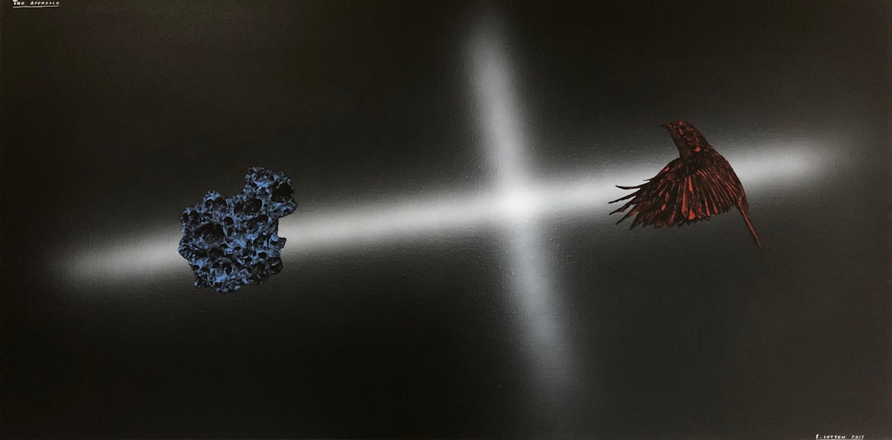 The Approach by Shane Cotton