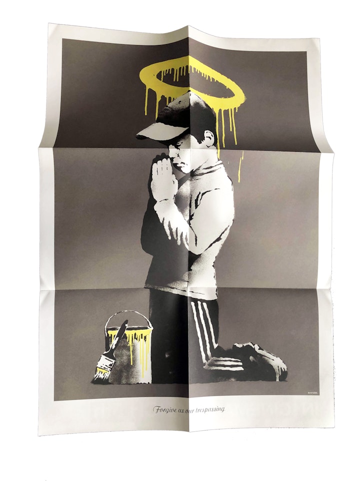 Forgive us our Trespassing (unframed) by Banksy