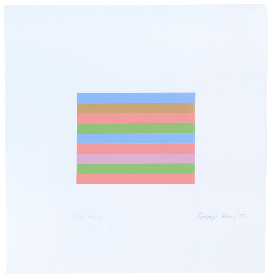 Vista by Bridget Riley