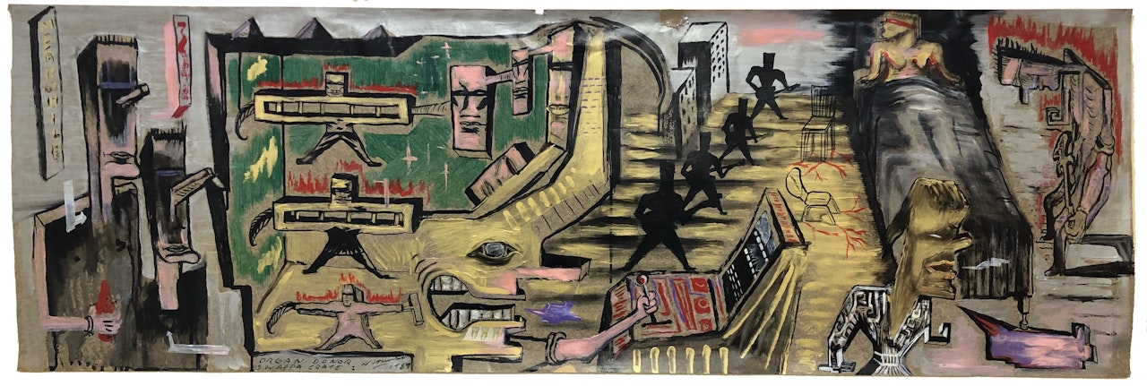 Organ Donor Swappa Crate 2 by Bill Hammond
