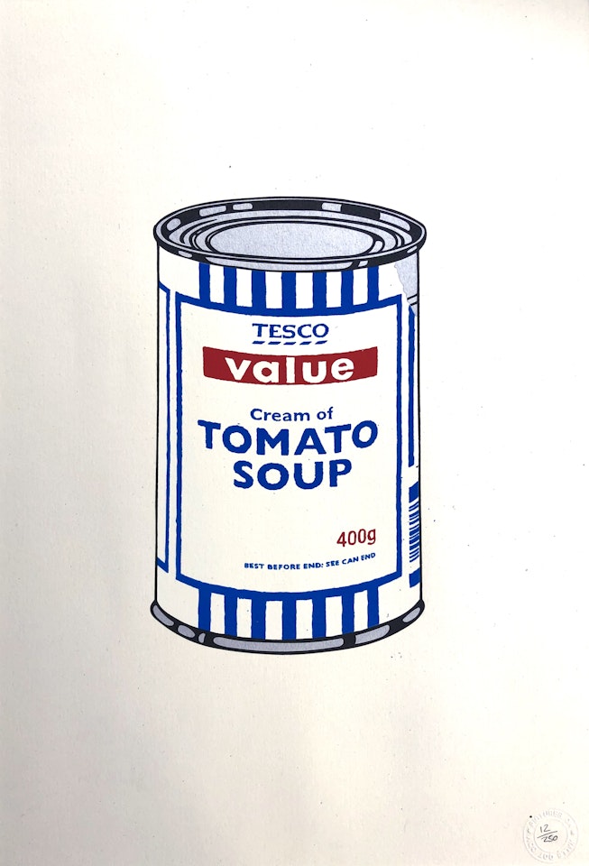 Soup Can (Original) by Banksy