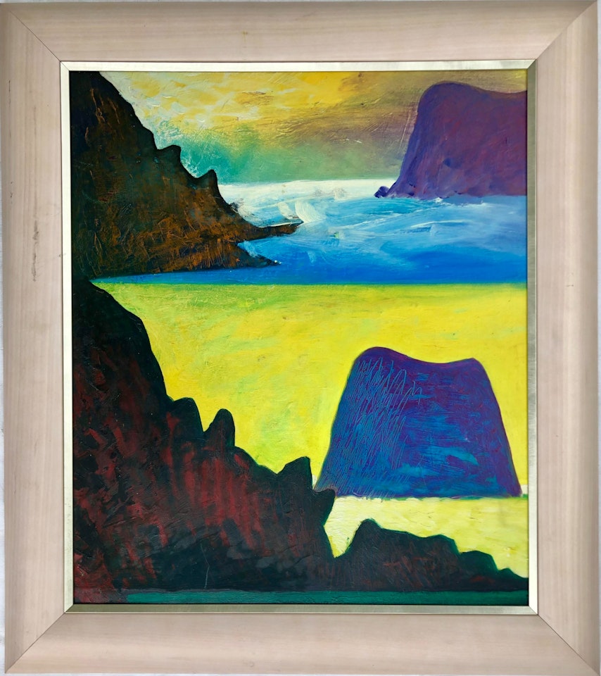 Two Views, Motumahanga by Michael Smither
