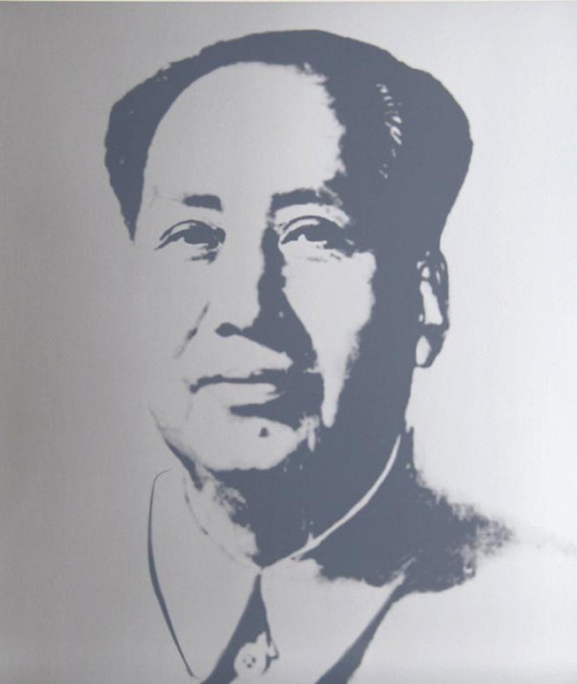 Mao (Silver) by Andy Warhol