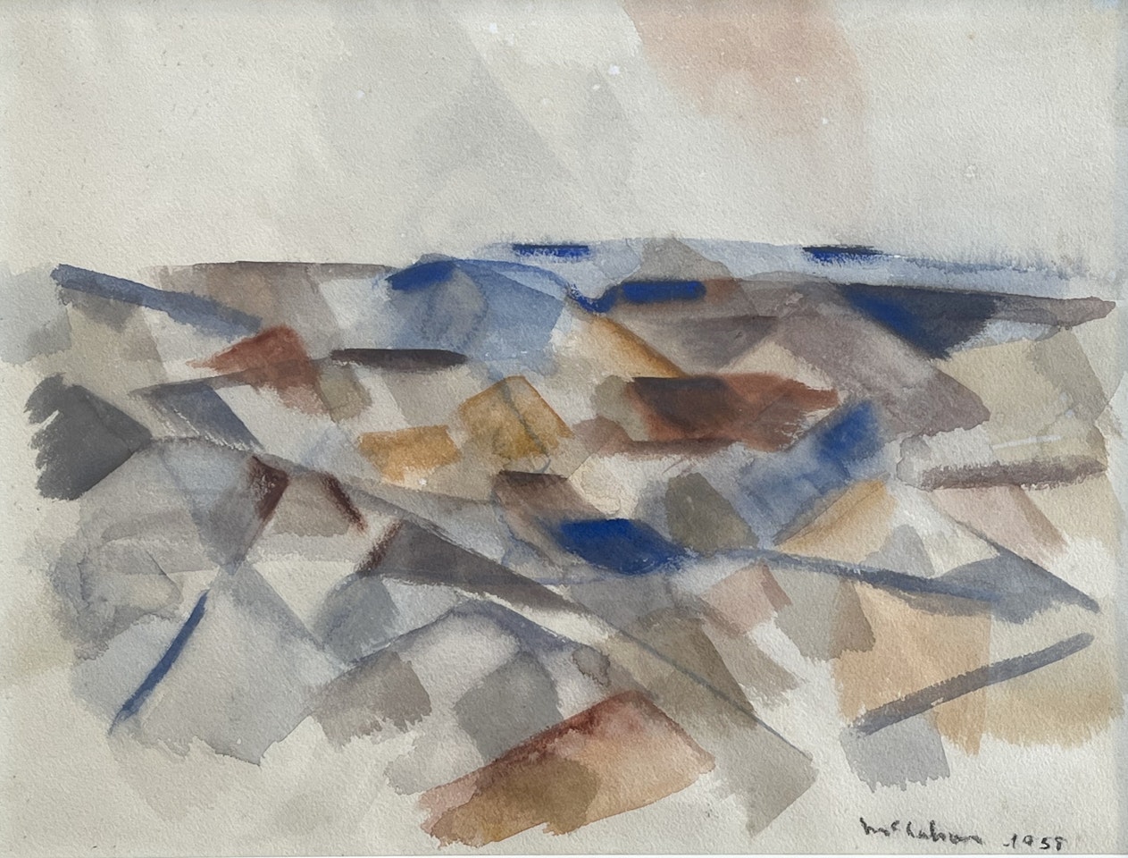 From Mt. Atkinson, Titirangi by Colin Mccahon