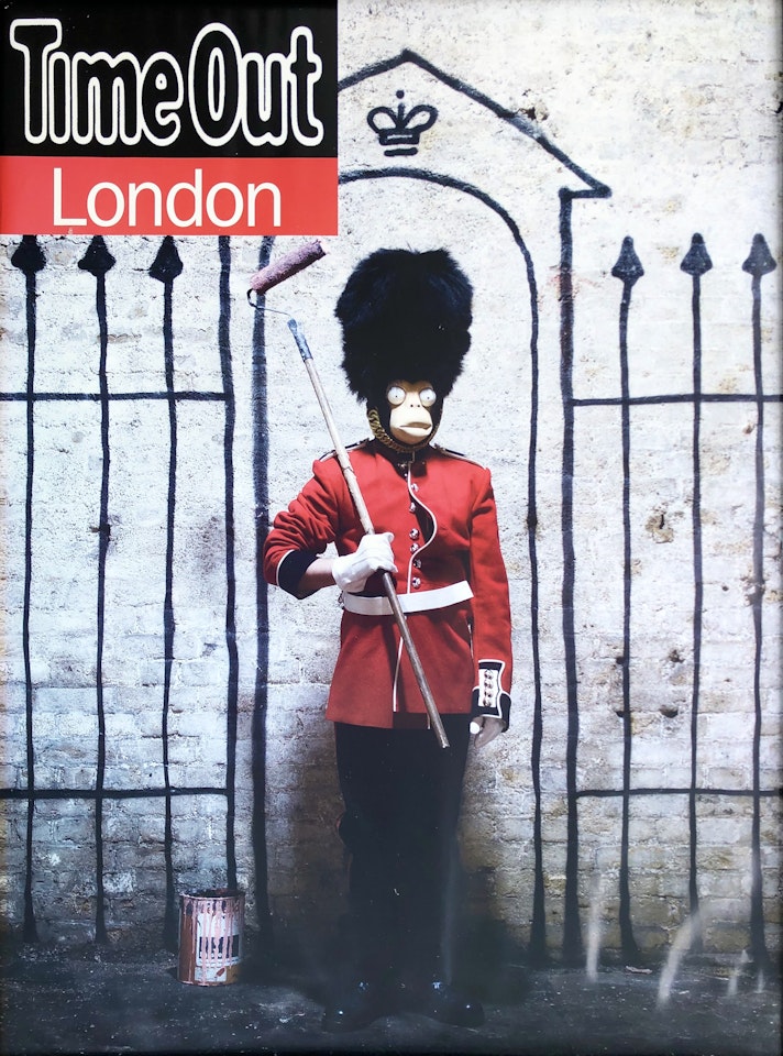 Original poster used for Time Out, London, by Banksy