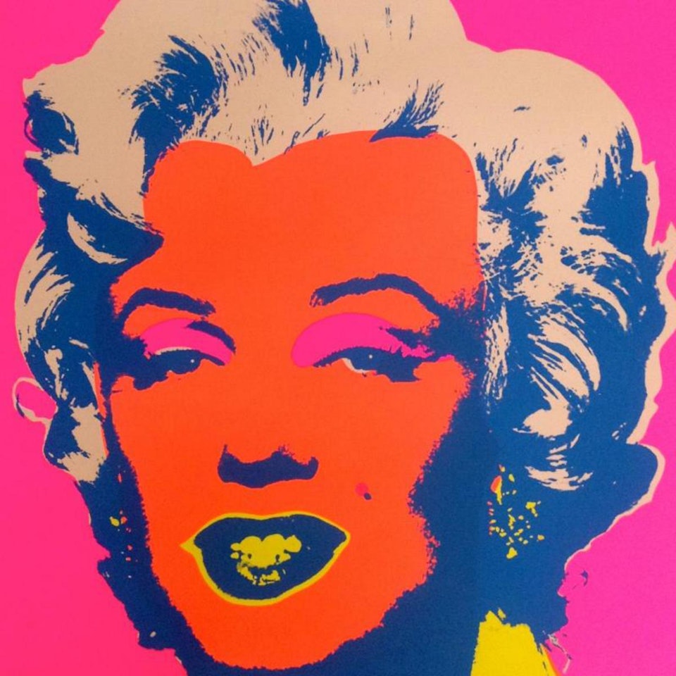 Marilyn by Andy Warhol