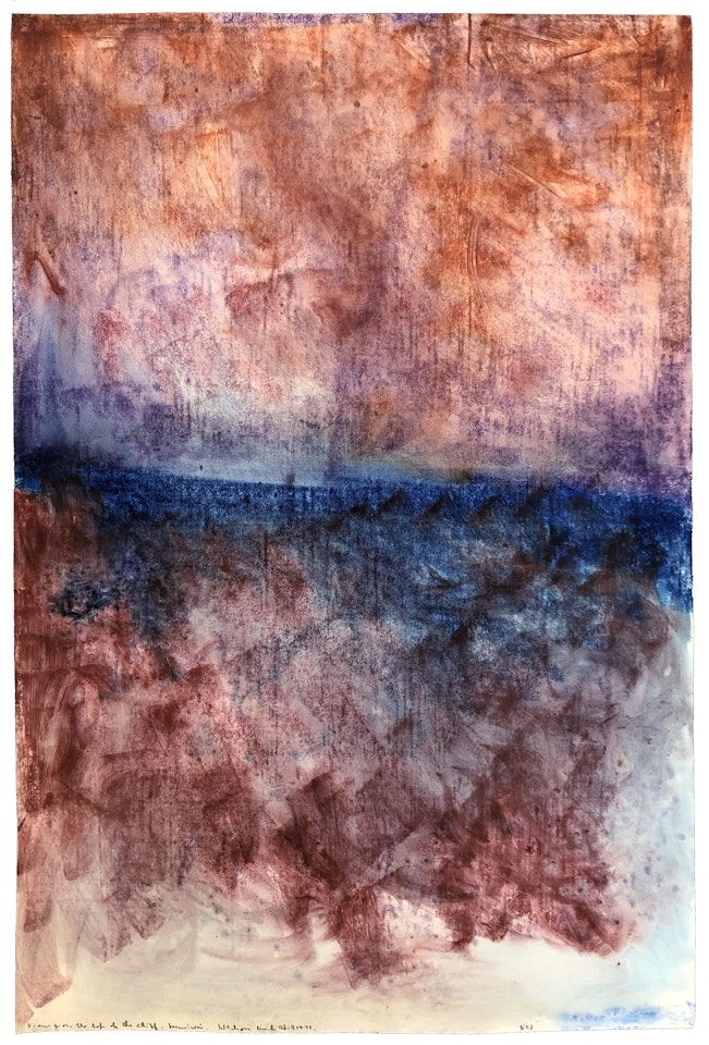 View from the Top of the Cliff by Colin Mccahon