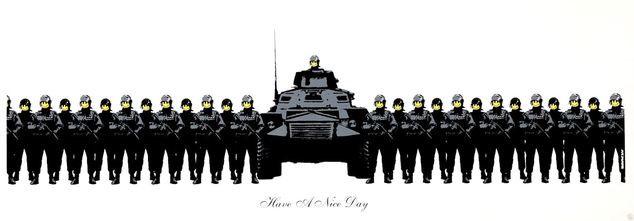 Have A Nice Day by Banksy