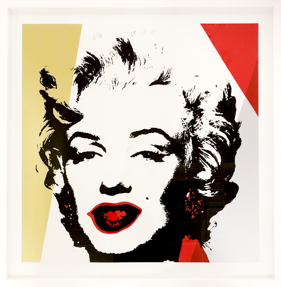 Golden Marilyn 11.37 by Andy Warhol