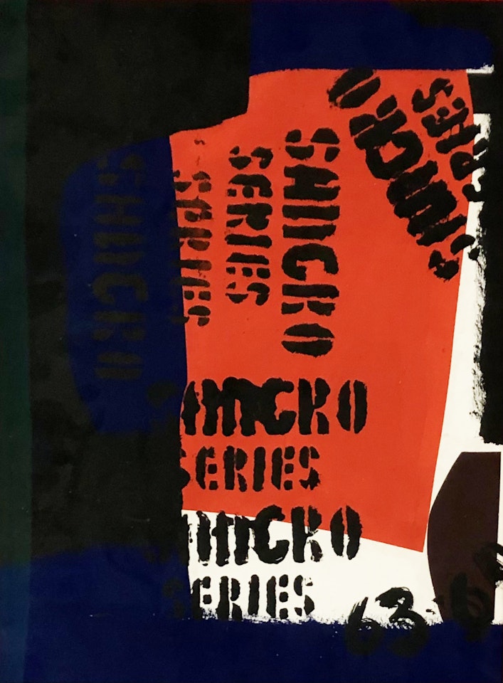 Sangro Series by Ralph Hotere