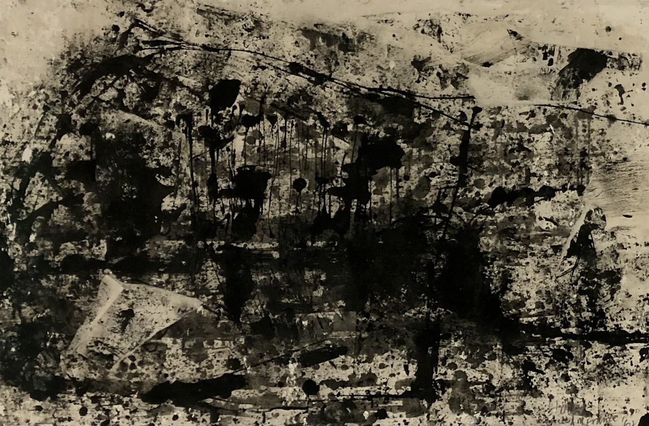 Untitled by Ralph Hotere