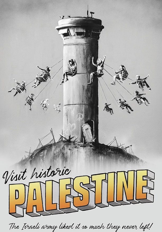 Walled Off Hotel by Banksy
