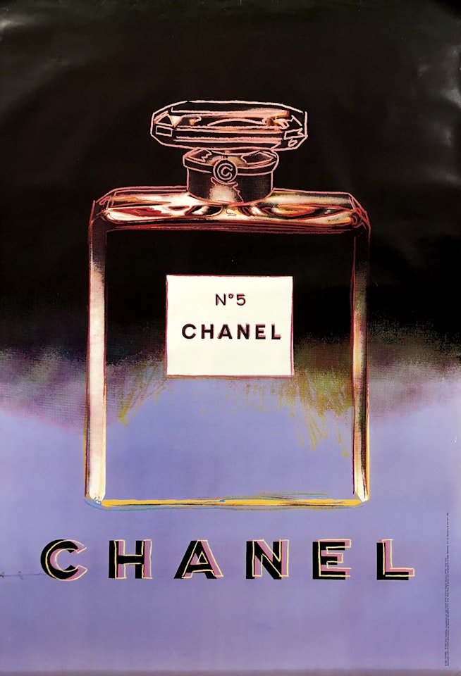 Chanel Poster by Andy Warhol