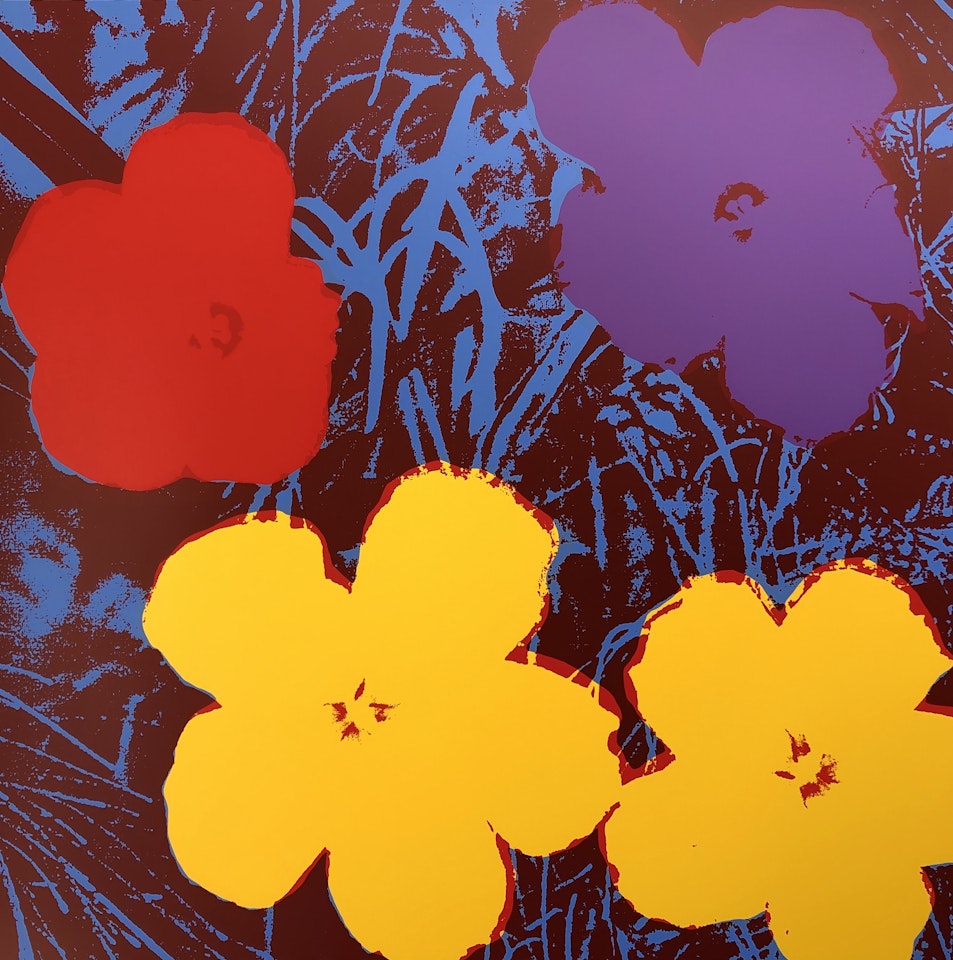 Poppy Flowers by Andy Warhol