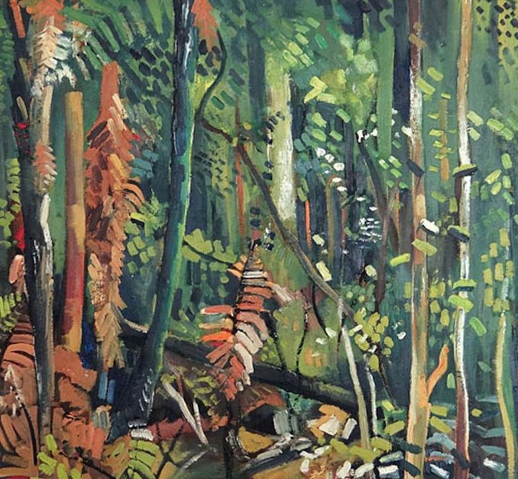 New Plymouth Bush 1961 by Michael Smither