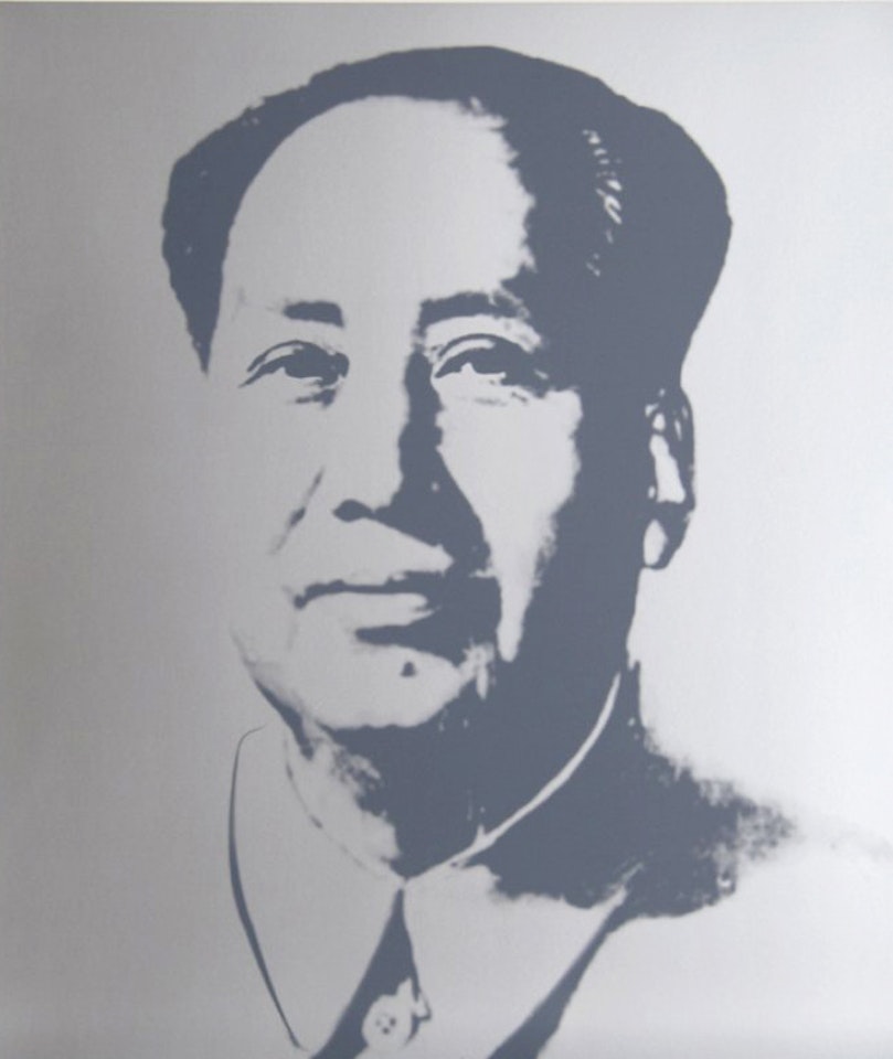 Mao (Silver) by Andy Warhol