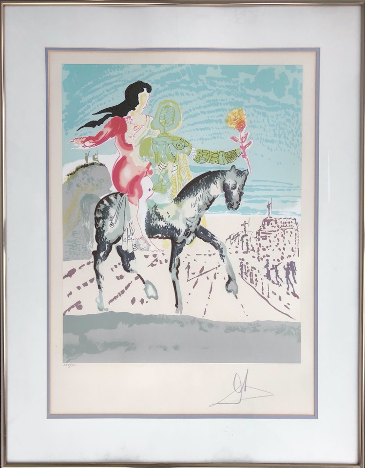The Messiah (Woman Leading Horse by Salvador Dali