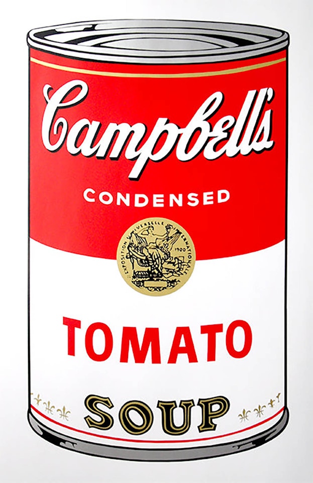Campbell"s Soup - Tomato by Andy Warhol