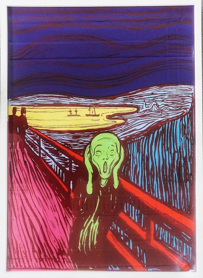 The Scream (After Munch) by Andy Warhol