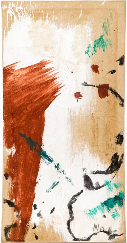 Painting from parts of the landscape 1 by Max Weiler