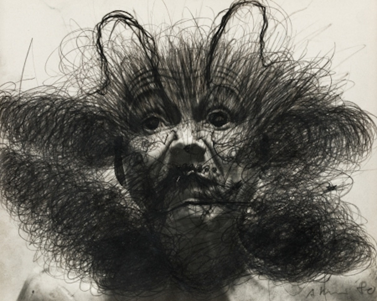 Memory of Franz Xaver Messerschmidt by Arnulf Rainer