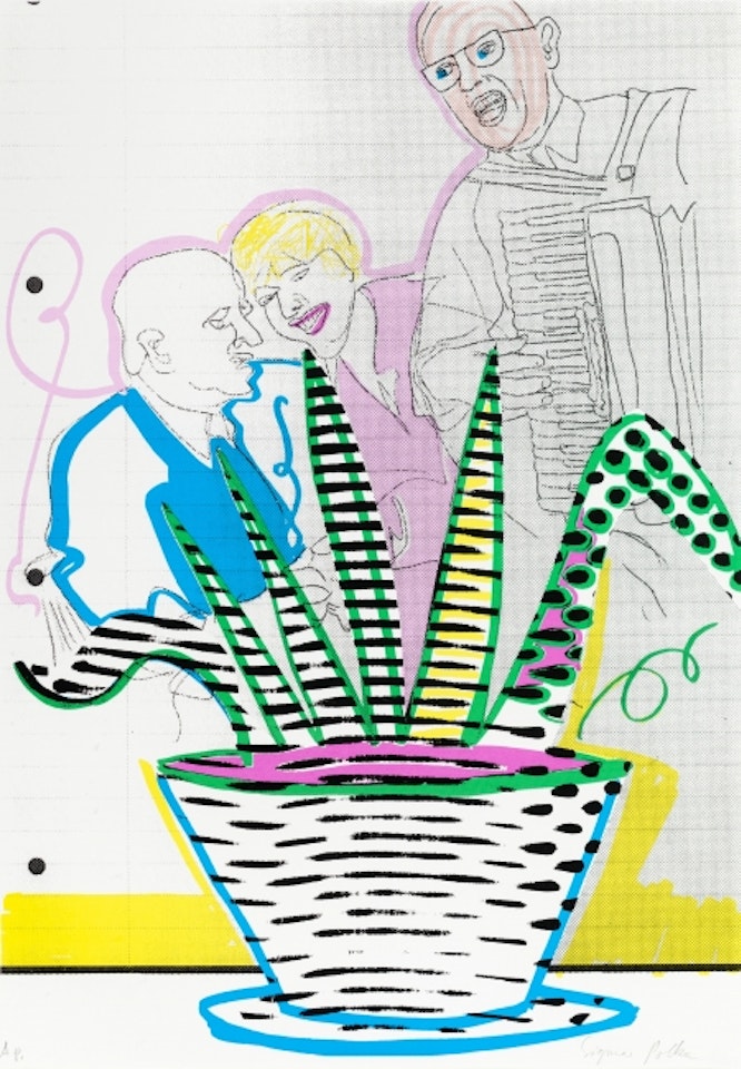 Company party by Sigmar Polke