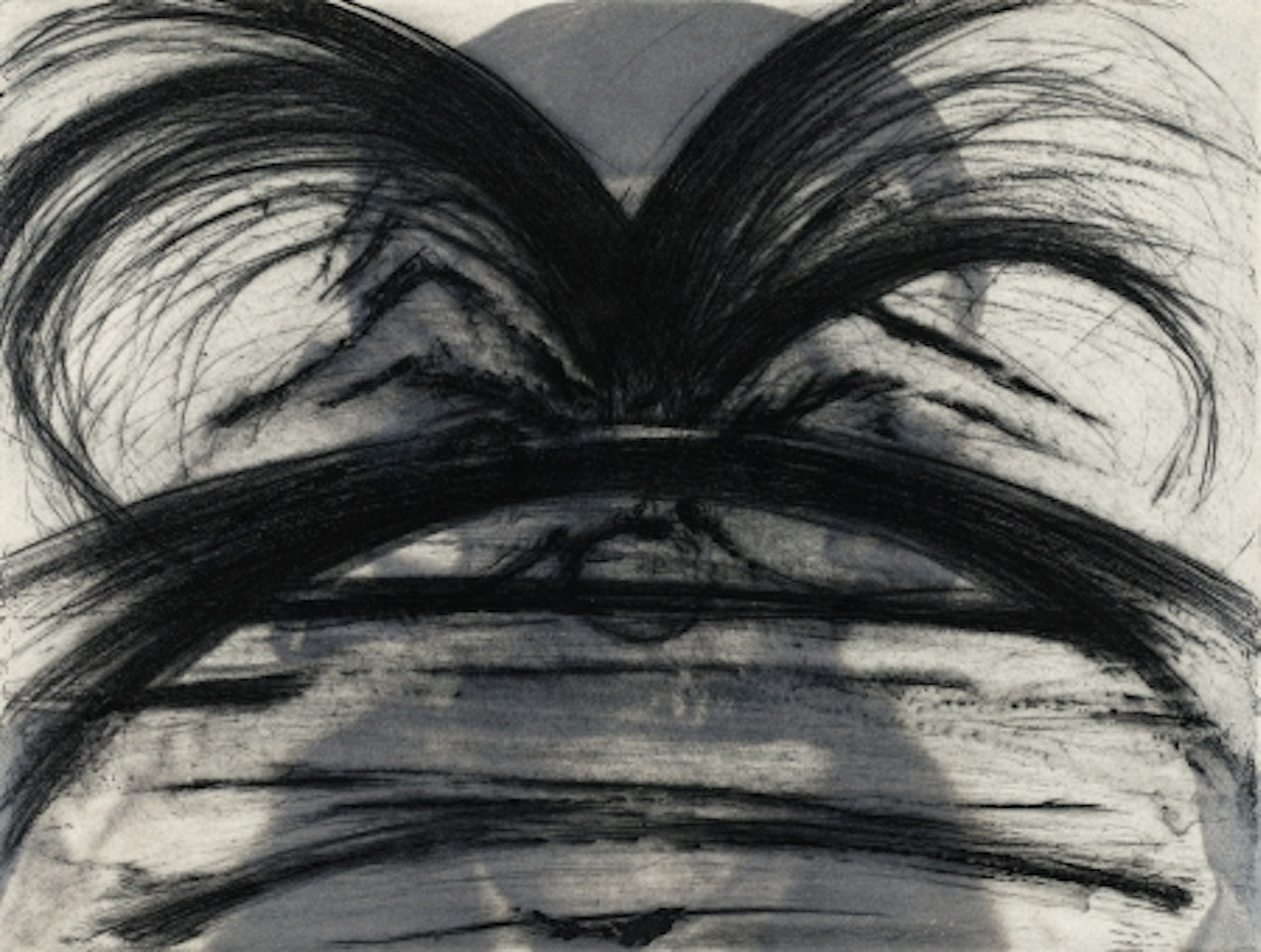 At the dentist by Arnulf Rainer